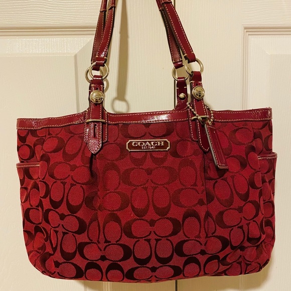 Coach Purse/Handbag Signature Collection - Picture 2 of 5